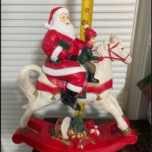 Rocking Horse Santa